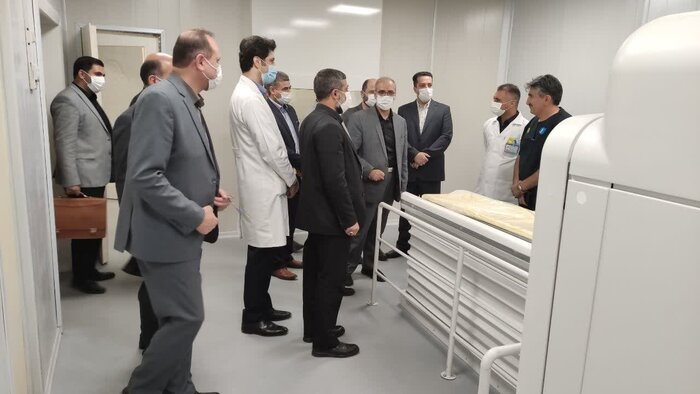 ۵ طرح توسعه خدمات درمانی بیمارستان امام خمینی(ره) اردبیل افتتاح شد