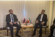 Amirabdollahian meets Armenian FM in New York