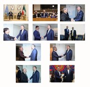 Les rencontres d’Amir-Abdollahian avec les ministres des Affaires étrangères de différents pays à New York