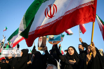 People in Tehran protest unrest