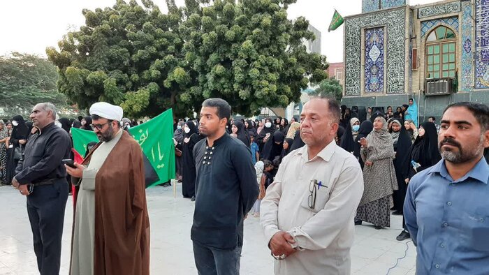 خروش انقلابی مردم نگین خلیج فارس علیه آشوبگران/ «نه» قاطع جزیره نشینان قشم به اغتشاش