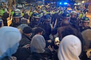 ایران مخالف مظاہرین اور فسادیوں کی فرانسیسی اور برطانوی پولیس سے جھڑپ