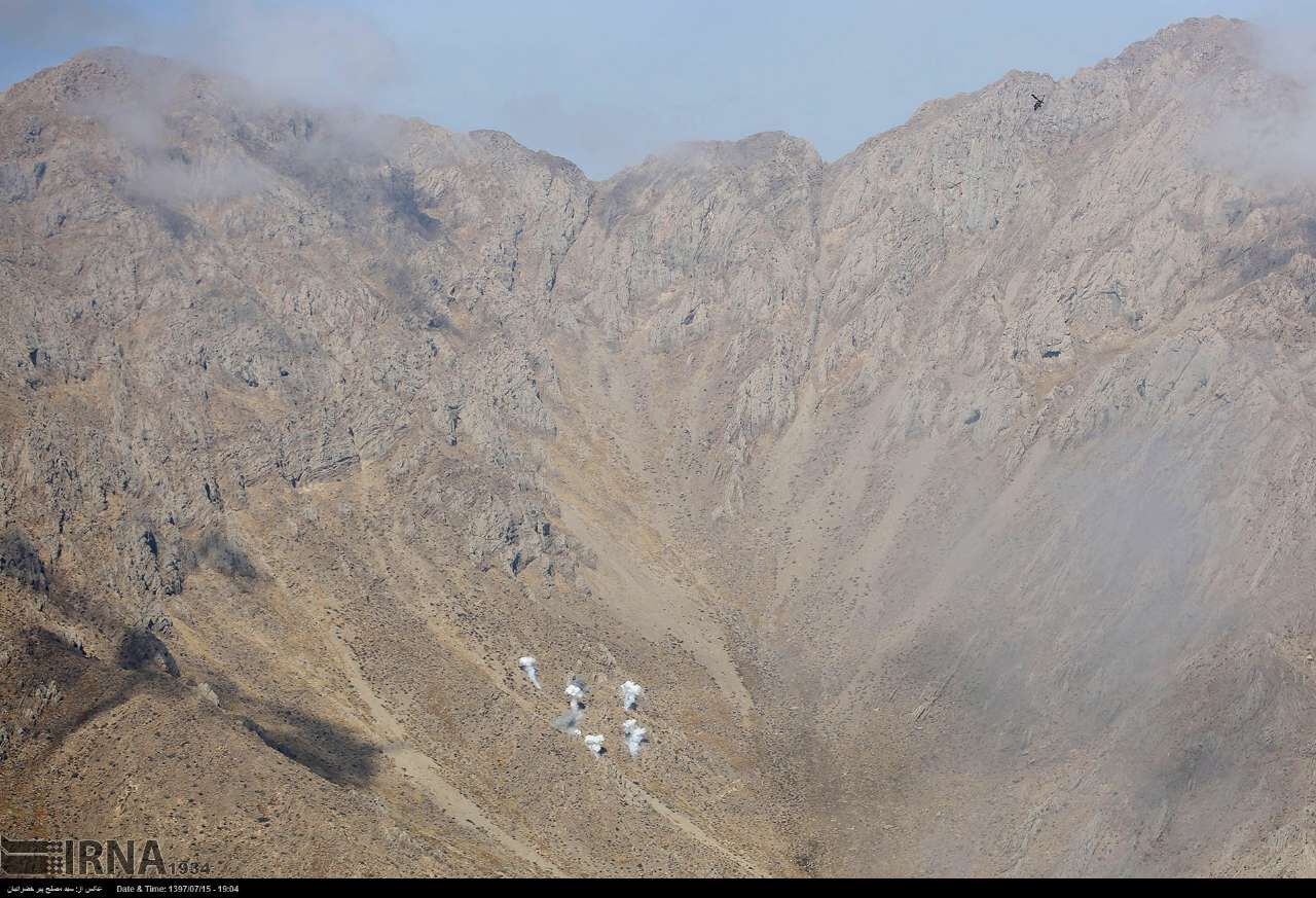 La base des terroristes anti-iraniens dans le nord de l'Irak, de nouveau, visée par le CGRI

