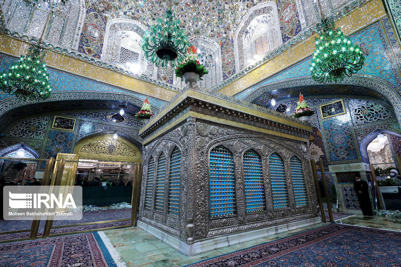 Le sanctuaire sacré de l’Imam Reza à Machhad (Nord-est d’Iran)