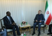 Dışişleri Bakanı Emir Abdullahiyan ile Mali Dışişleri Bakanı bir araya geldi