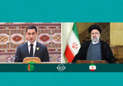 ایرانی صدر نے ترکمانستان کے قومی دن پر مبارکباد دی