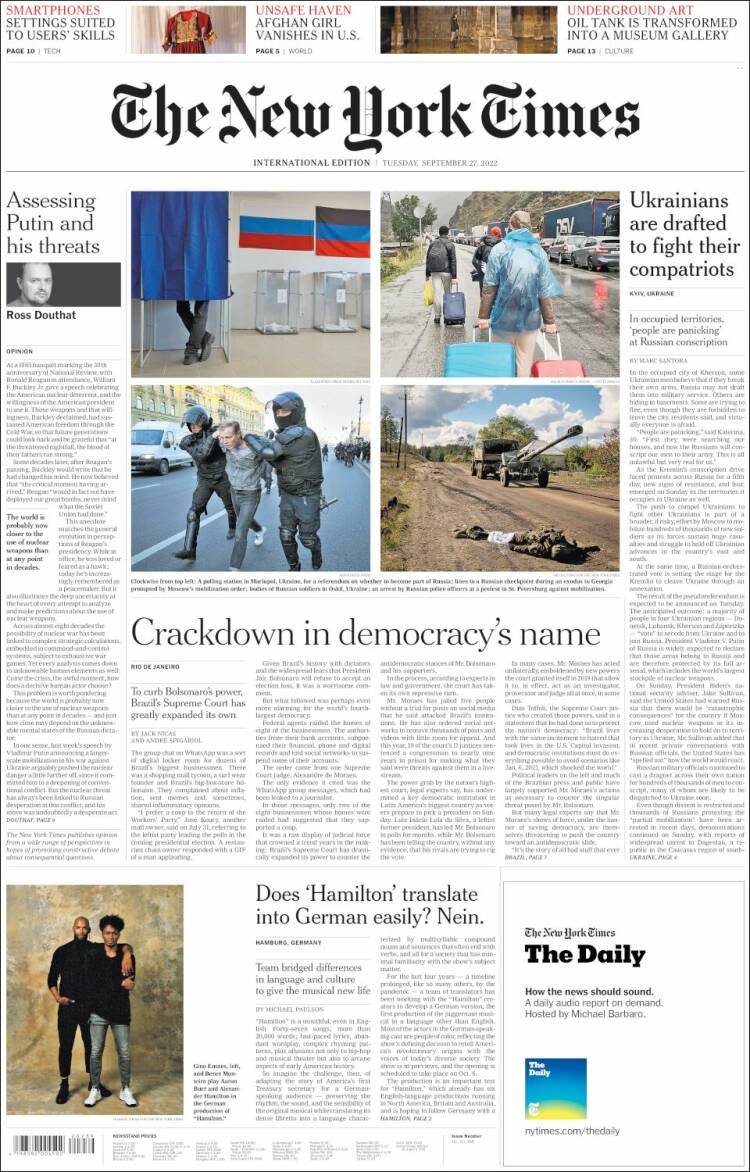 عناوین روزنامههای مطرح جهان؛ آلمان در بدترین بحران ۵۰ سال اخیر