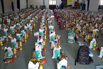 توزیع یک‌هزار و ۵۰۰ بسته معیشتی در آستارا آغاز شد