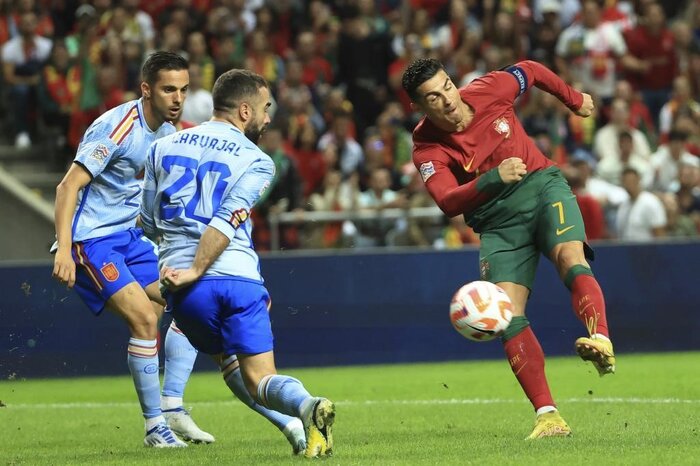 اسپانیا با پیروزی دقایق پایانی مقابل پرتغال به نیمه نهایی صعود کرد؛ حذف رونالدو و یارانش به دست موراتا