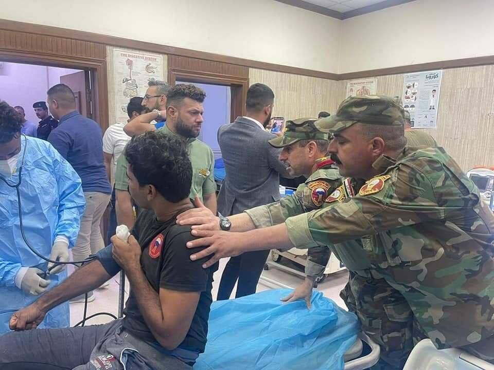 درگیری های بغداد ۱۳۳ زخمی برجای گذاشت درگیری های بغداد ۱۳۳ زخمی برجای گذاشت