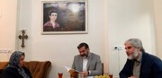 ایرانی وزیر ثقافت نے  مقدس دفاع کے عیسائی شہدا کے خاندانوں سے ملاقات کی