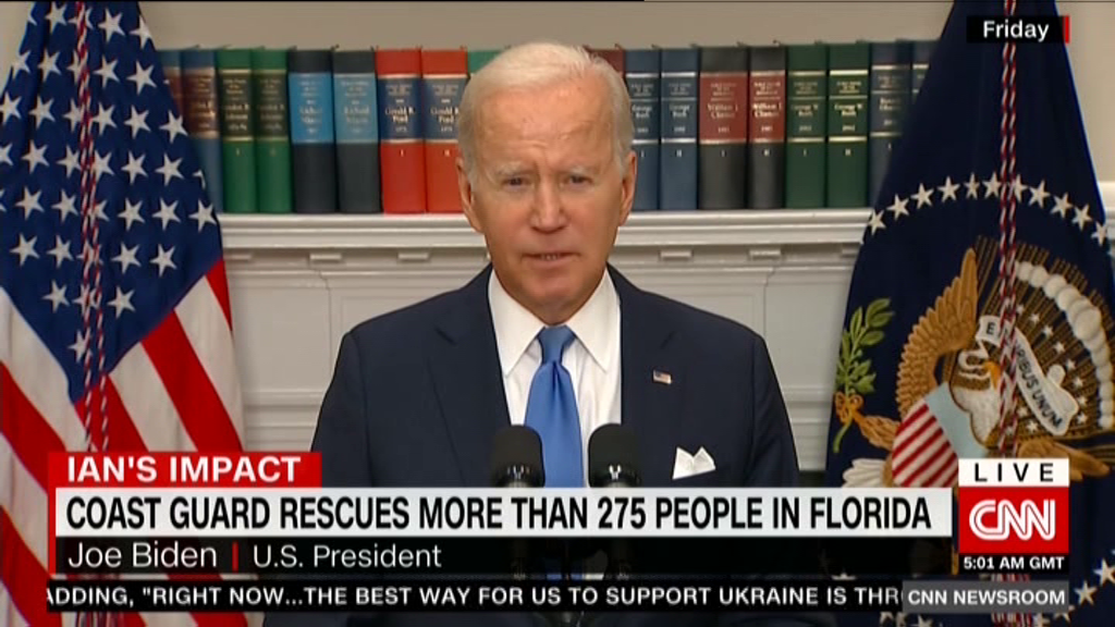 تعداد قربانیان توفان ایان در فلوریدا به  ۴۵ نفر افزایش یافت