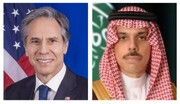 وزیران خارجه عربستان و آمریکا آخرین تحولات منطقه و جهان را بررسی کردند