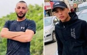 شهادت ۲ جوان فلسطینی به دست اشغالگران صهیونیست 