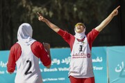 تیم مازندران قهرمان نخستین تور آزاد والیبال ساحلی زنان شد