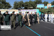 Supreme Leader inspects military parade in Tehran