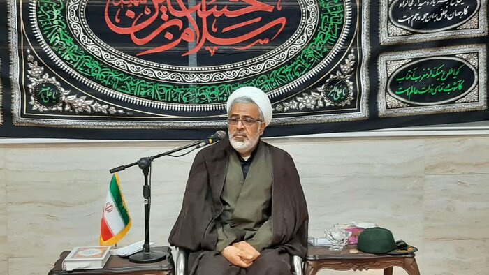 جزیره نشینان قشم در سوگ شهادت امام حسن عسکری (ع) گریستند