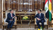 دیدار رئیس اقلیم کردستان با نماینده آمریکا
