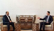 وزیر راه و شهرسازی ایران با رئیس جمهوری سوریه دیدار کرد