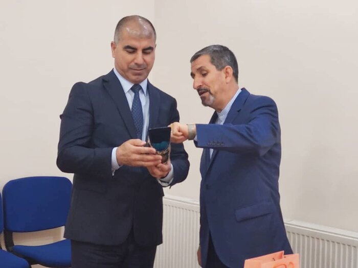 ملاقات سرکنسول ج.ا.ا ایران در نخجوان با معاون اول مجلس عالی این کشور