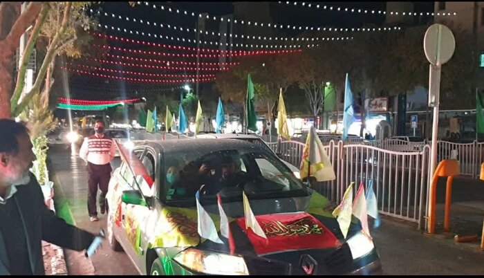 حرکت کاروان خودرویی و تدارک جشن های منطقه‌ای در قبله تهران