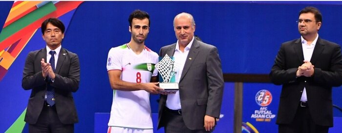 Two Iranians win top scorer award, most valuable player title at AFC 2022 Futsal Cup