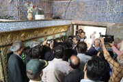 وزیر میراث فرهنگی بر مرمت بقعه قدمگاه رضوی در شهرستان زِبَرخان تاکید کرد