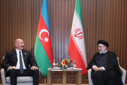 Le président Raïssi rencontre Ilham Aliyev en marge du Sommet SICA