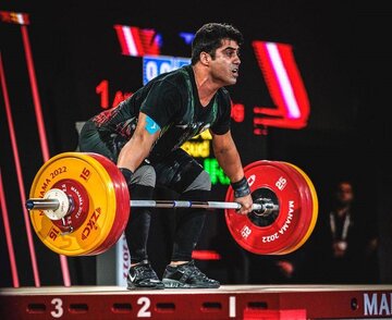 وزنه‌برداری قهرمانی آسیا؛ چترایی نخستین مدال ایران را ضرب کرد