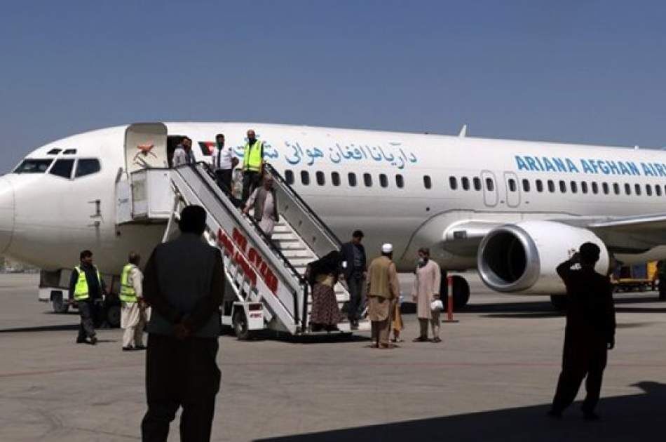 Ariana Afghan Airlines resumes flights to Iran