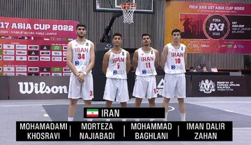 مقدماتی بسکتبال سه‌ نفره کاپ آسیا؛ صعود پسران ایران به اما و اگر کشید