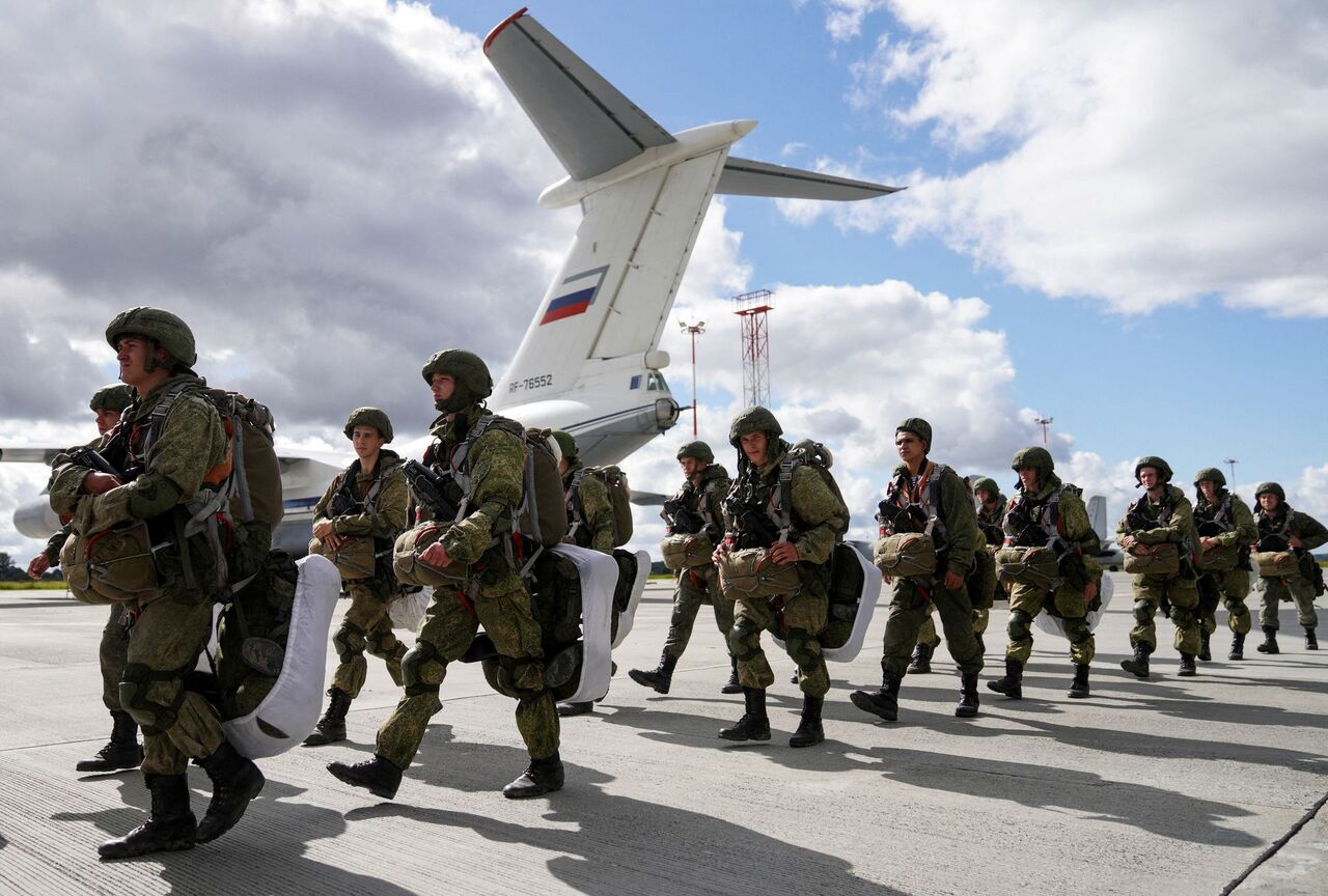 مینسک: سربازان روسی برای پیوستن به نیروی مشترک وارد بلاروس شدند