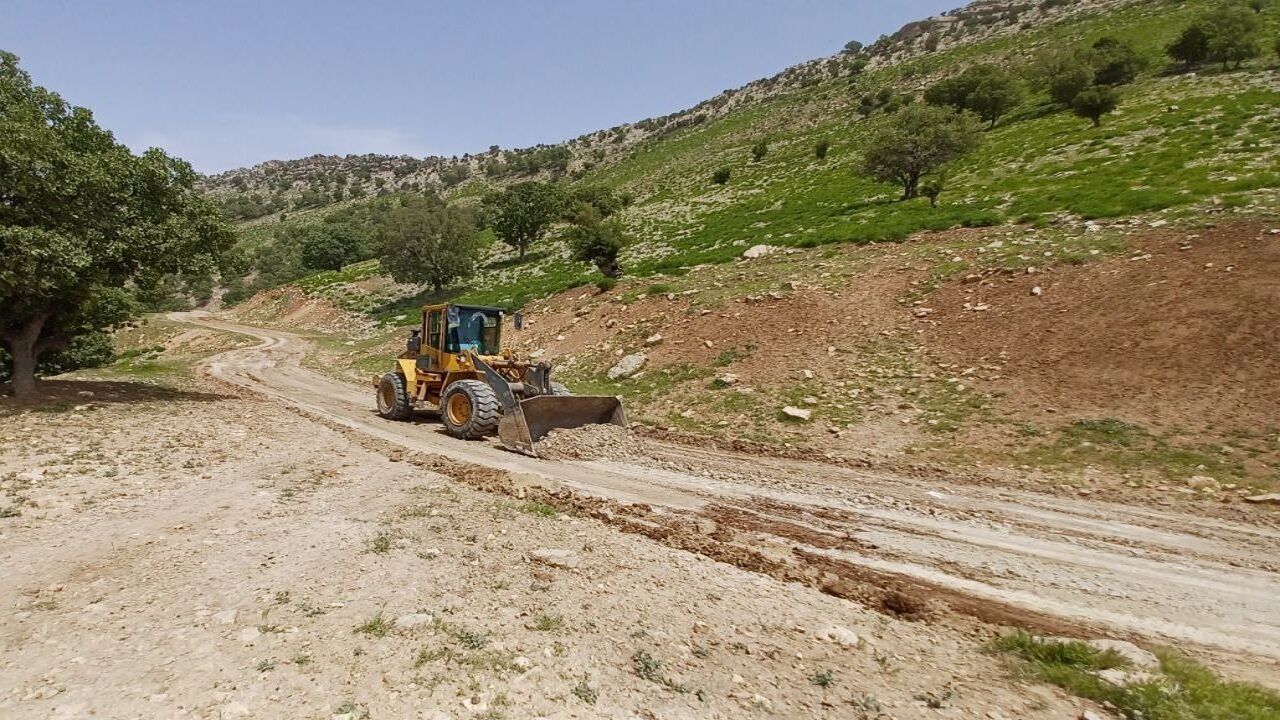 هشت کیلومتر راه عشایری در قزوین بهسازی شد