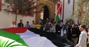 تظاهرات مغربیها در حمایت از مسجد الاقصی