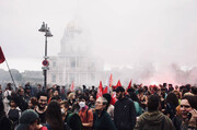 اعتصاب سراسری کارکنان مشاغل در فرانسه؛ ده‌هاهزار نفر در اعتراض‌ها شرکت کردند