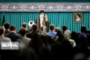 Encuentro del Ayatolá Jamenei con las élites iraníes