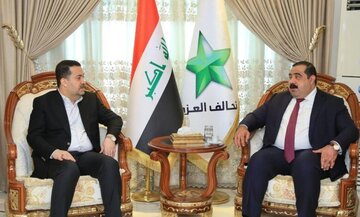 رایزنی السودانی با رئیس ائتلاف العزم درباره تشکیل کابینه عراق
