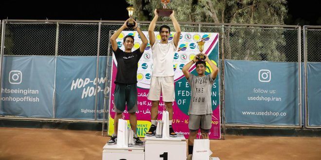 Iranian teenage boy becomes champion at Asian tennis U16 contests