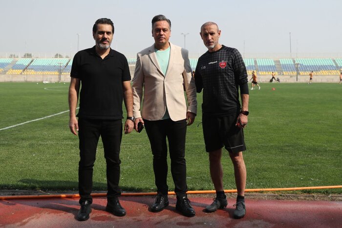 برگزاری تمرین پرسپولیس با حضور میهمان ویژه