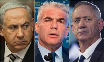 تازه ترین نظرسنجی حاکی از افزایش مخالفان نتانیاهو و محبوبیت گانتس است