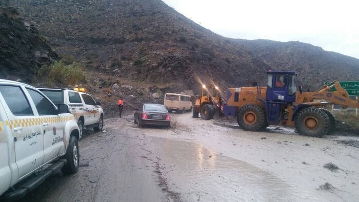 گلولای در خوشییلاق آزادشهر برای تردد خودرو برداشته شد