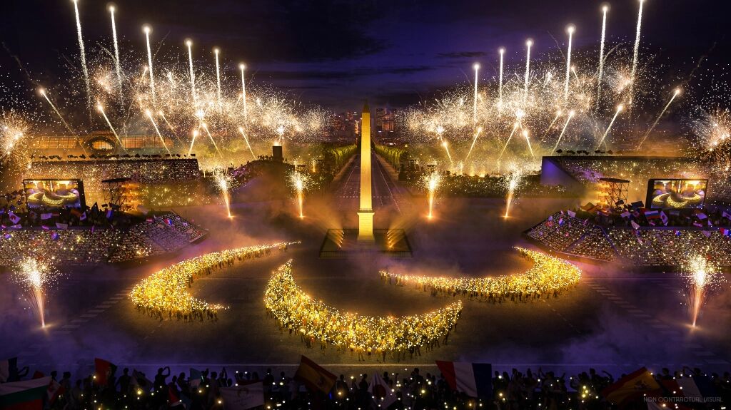 برگزاری افتتاحیه بازی‌های المپیک و پارالمپیک در میدان کنکورد پاریس 