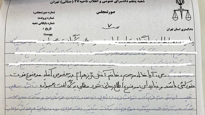 پیام لحظه آخری نیکا شاکرمی به مادرش: تقصیر هیچکس نبود!