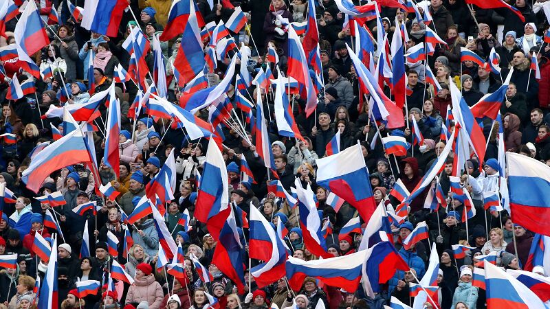روس‌ها نسبت به آینده کشورشان خوش‌بین هستند 