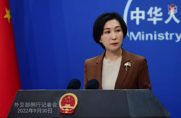 China hat den Terroranschlag in Shiraz scharf verurteilt