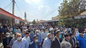  راهپیمایی مردم ایلام در محکومیت  جنایت تروریستی در حرم شاهچراغ شیراز
