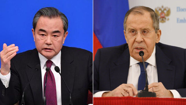 گفت وگوی تلفنی وزیران خارجه چین و روسیه