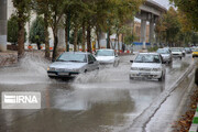 بارش باران پاییزی چهارمحال و بختیاری را فراگرفت