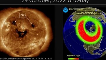 توفان ژئومغناطیسی امروز به زمین می‌رسد