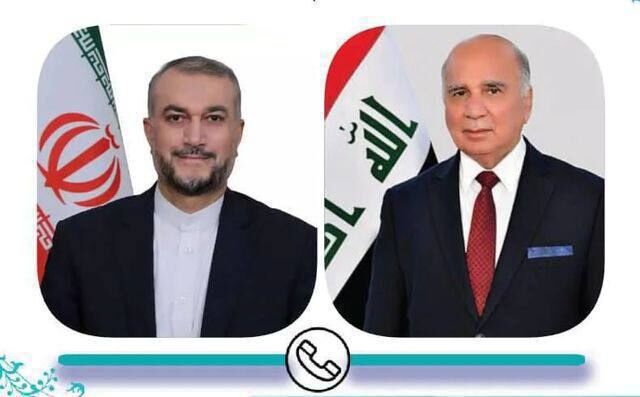 Amir Abdolahian felicita a Foad Hosein por su reelección como ministro de Exteriores de Iraq